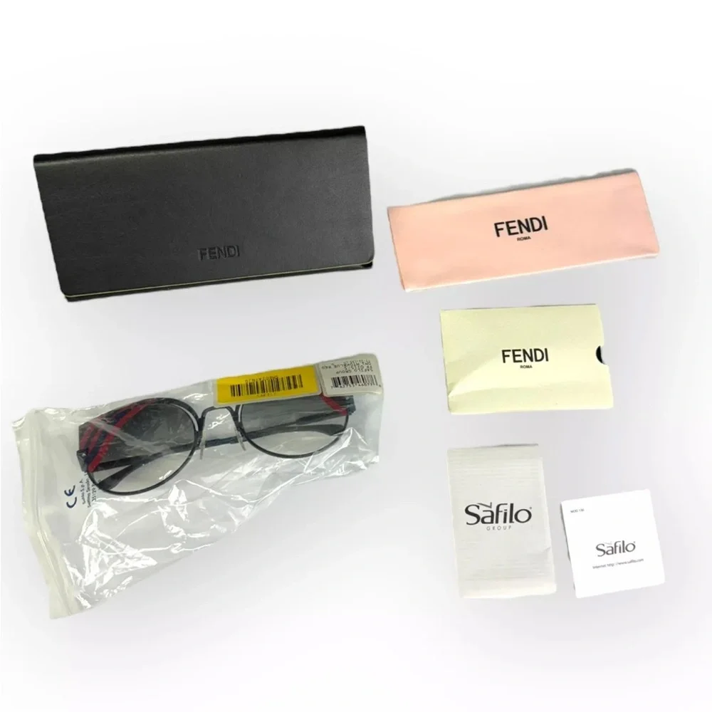 NEW Fendi Grey Gradient Round Sunglasses FF 0215/S 0M19L 53 22 135mm 100% Origin